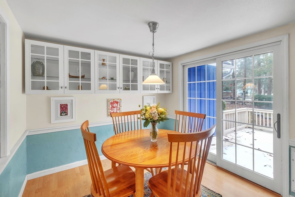 64 Heatherstone Road Amherst, MA 01002 - Photo 14 of 42 a view of a dining room with furniture window and outside view