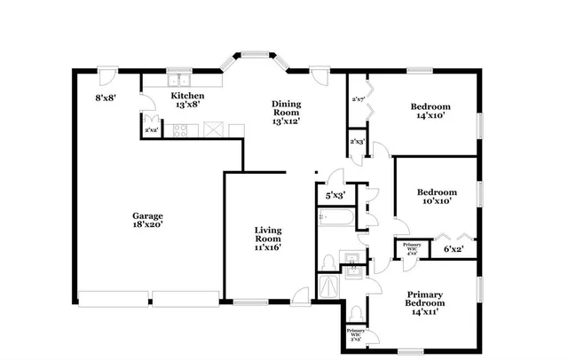 $1,780 | 4117 Hatcher Street, Fort Worth, TX 76119