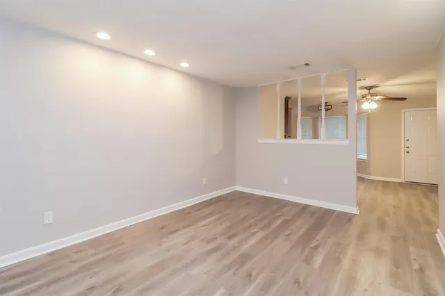 wooden floor in an empty room