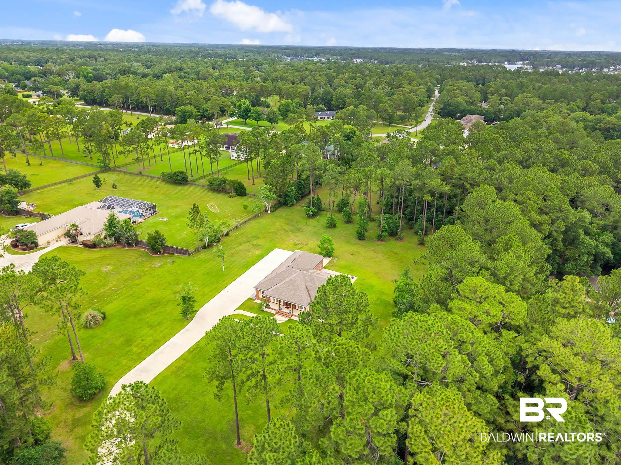 8145 Bay View Drive Foley, AL 36535 - Photo 65 of 81 Aerial view of a forest