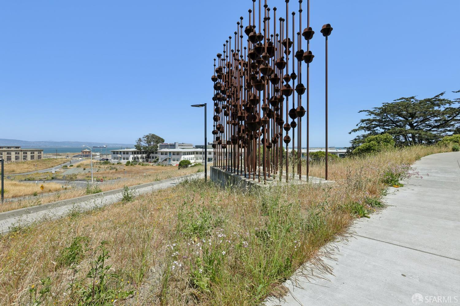 134 Albatross Court San Francisco, CA 94124 - Photo 24 of 40 a view of a lake with a big yard