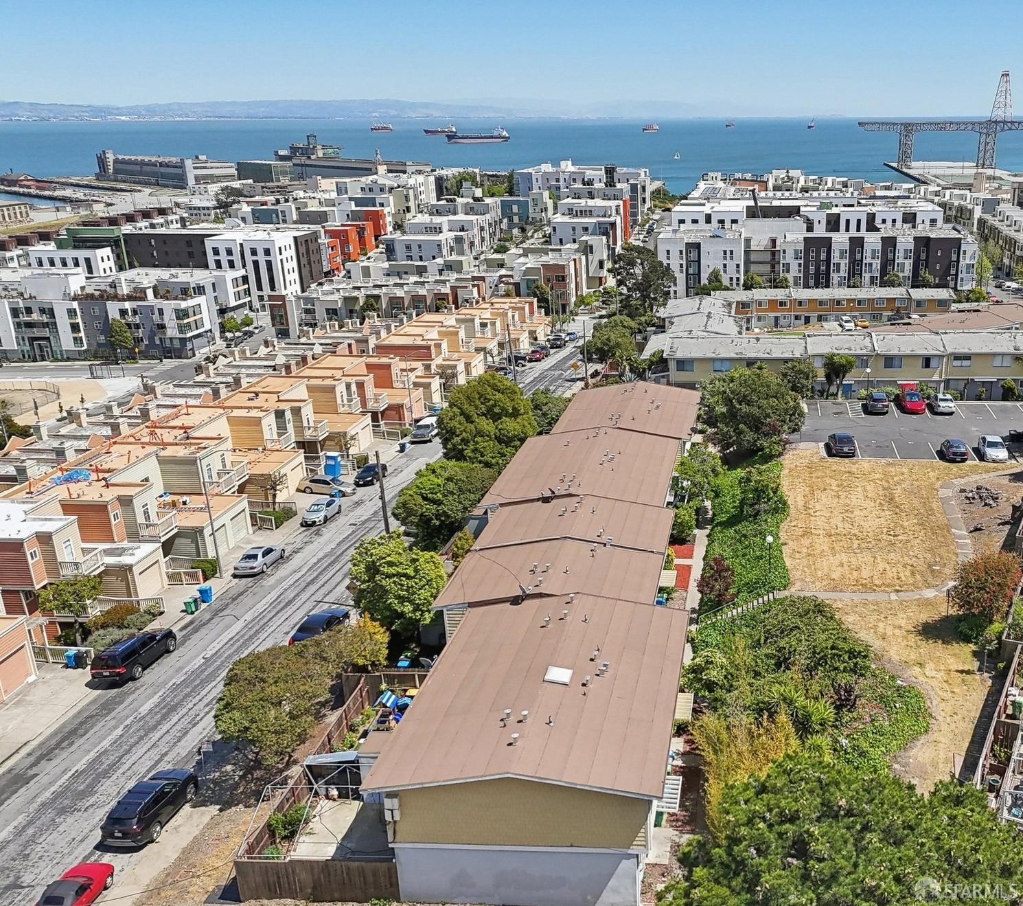 134 Albatross Court San Francisco, CA 94124 - Photo 25 of 40 an aerial view of a city