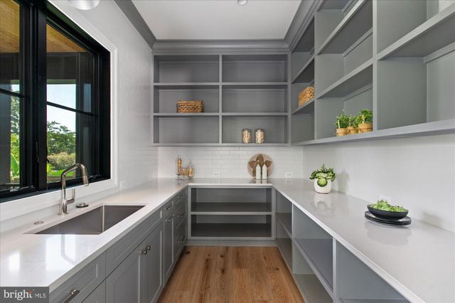 a view of table and oven