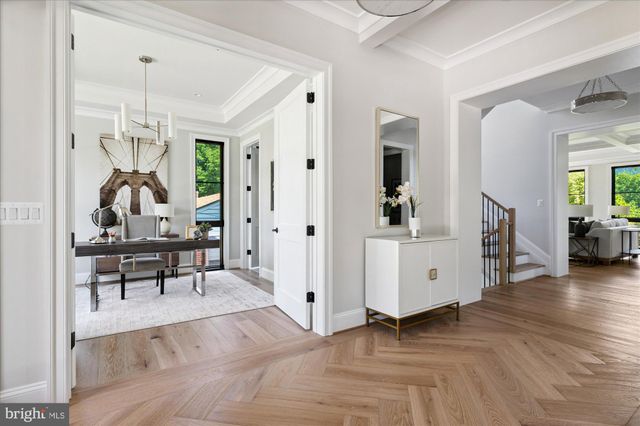 a workspace with furniture window and outside view