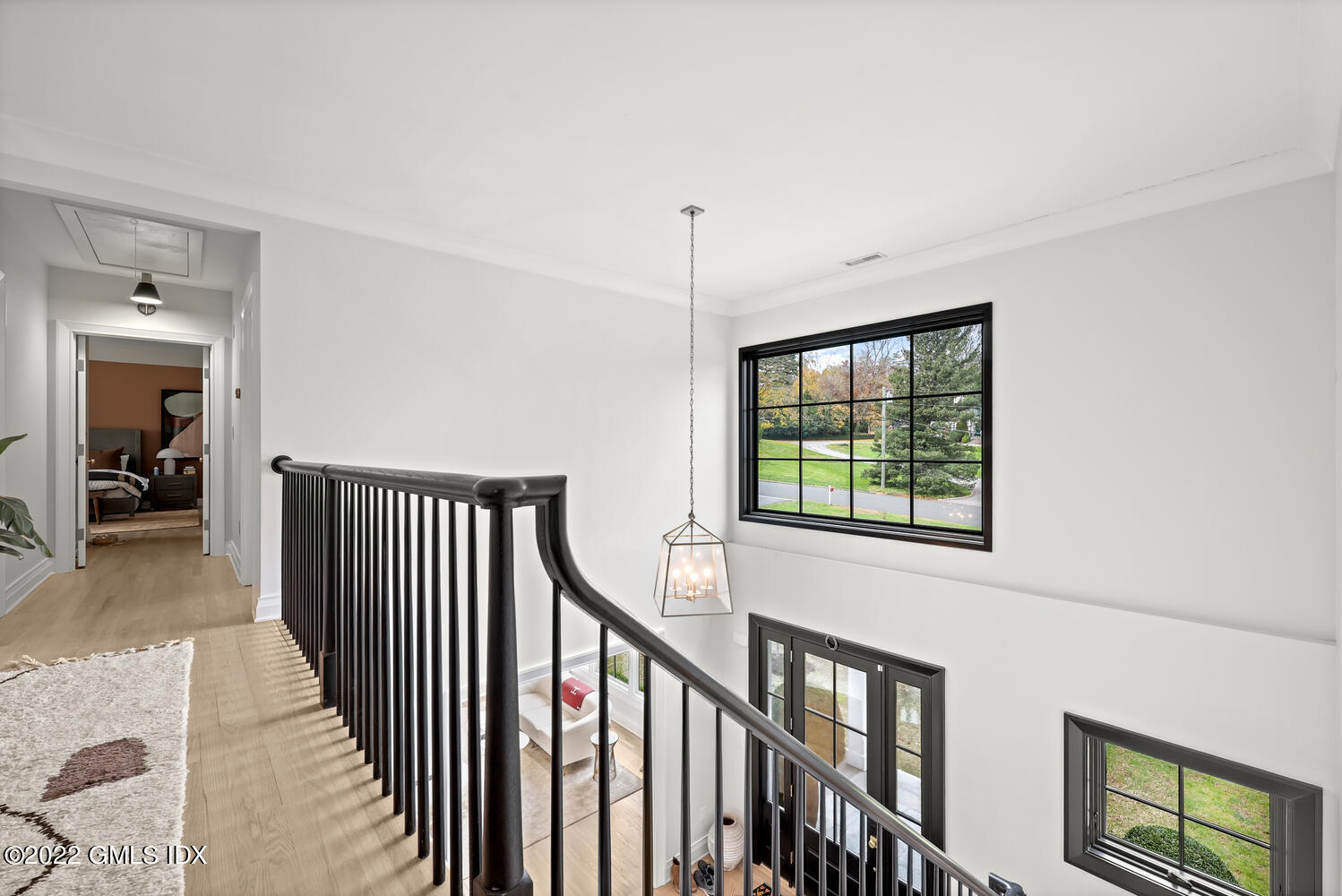 14 Copper Beech Road Greenwich, CT 06830 - Photo 25 of 48 a view of a hallway with windows