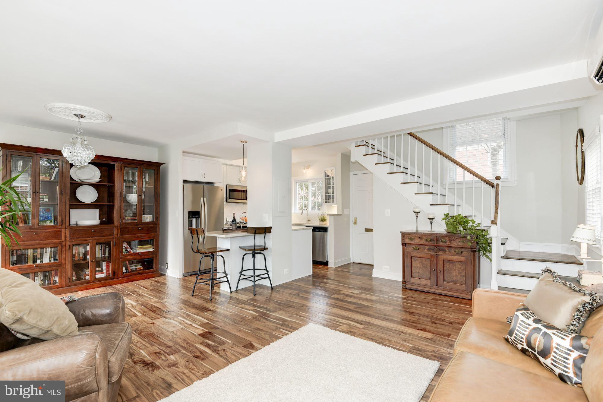 1656 Preston Road Alexandria, VA 22302 - Photo 26 of 29 a living room with furniture and wooden floor