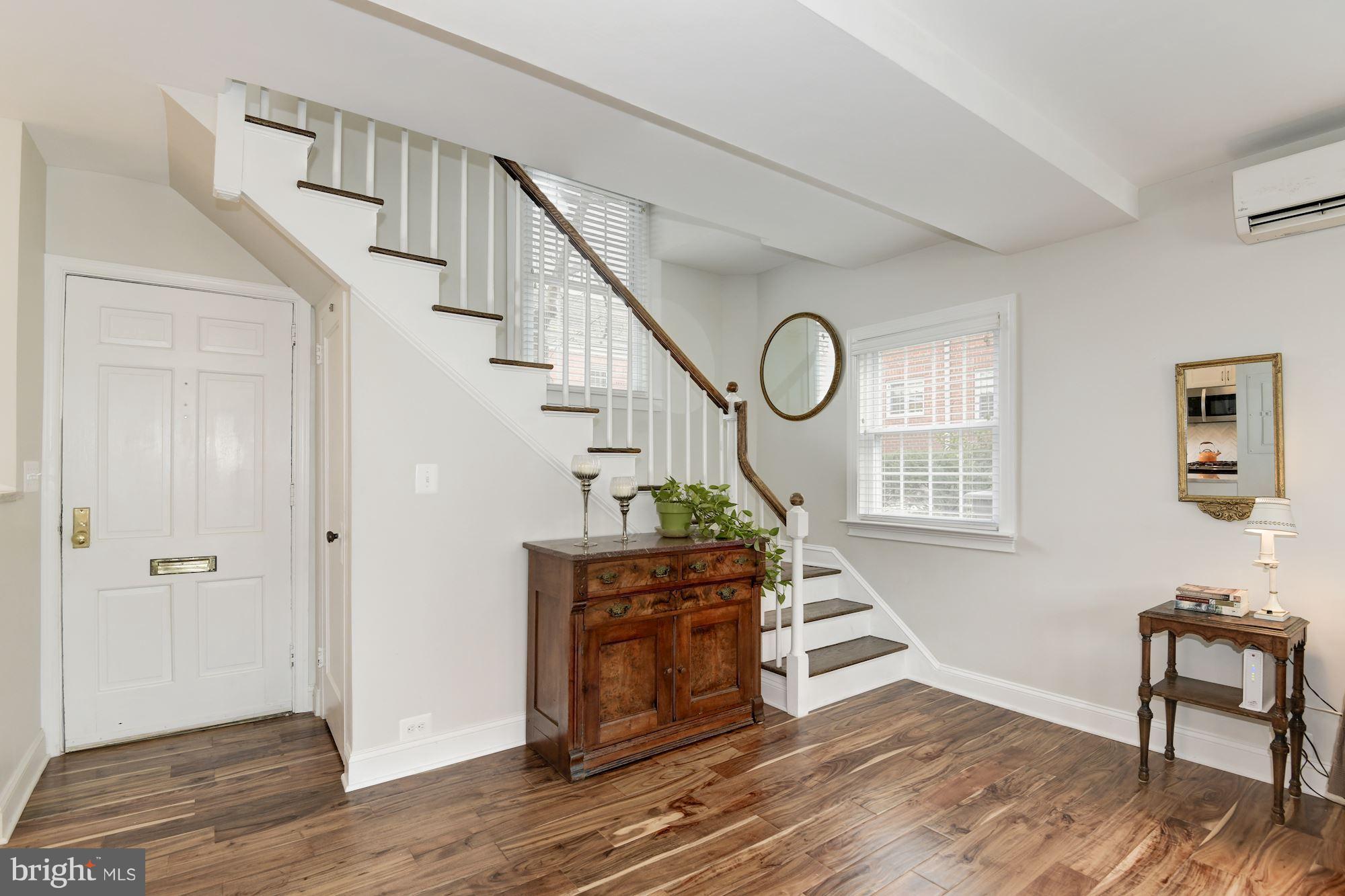 1656 Preston Road Alexandria, VA 22302 - Photo 6 of 29 a view of entryway and hall with wooden floor