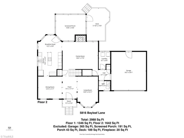 $475,000 | 5816 Bayleaf Lane, Greensboro, NC 27455