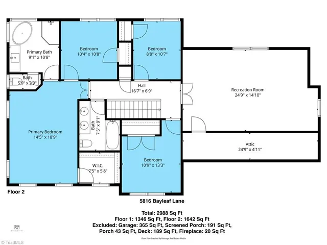 $475,000 | 5816 Bayleaf Lane, Greensboro, NC 27455