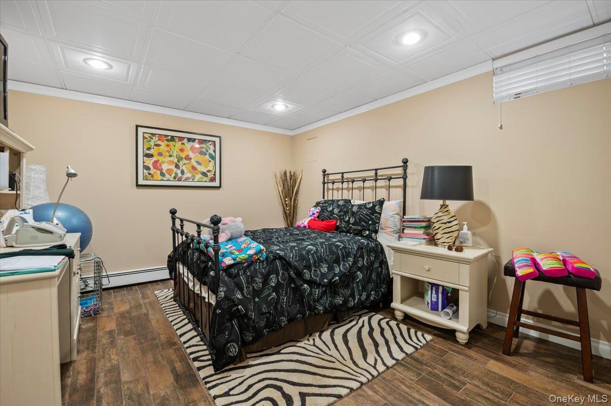 45 Coves Run Syosset, NY 11791 - Photo 34 of 43 a living room with furniture and a flat screen tv
