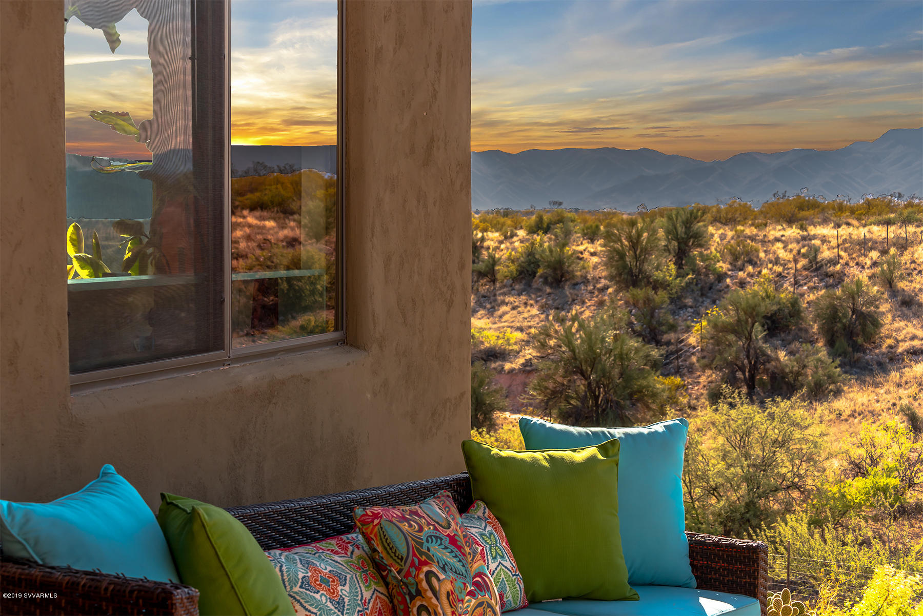 180 North Merritt Ranch Road Cornville, AZ 86325 - Photo 21 of 42 Arizona Sunset from Patio