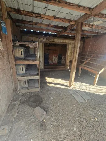 a view of room with a fireplace