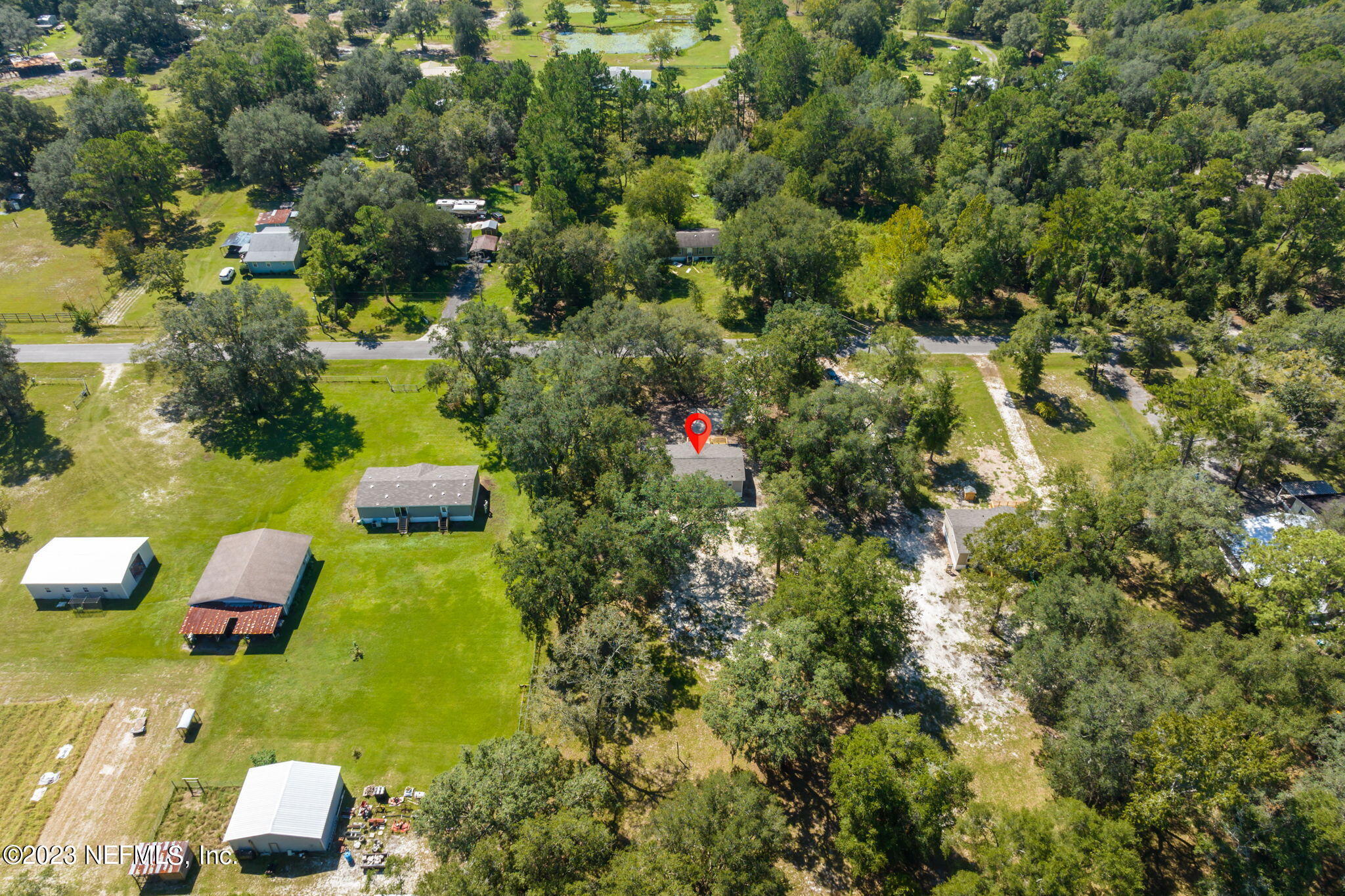 1100 Mulberry Landing Road Hilliard, FL 32046 - Photo 32 of 32 a view of an outdoor space and a yard
