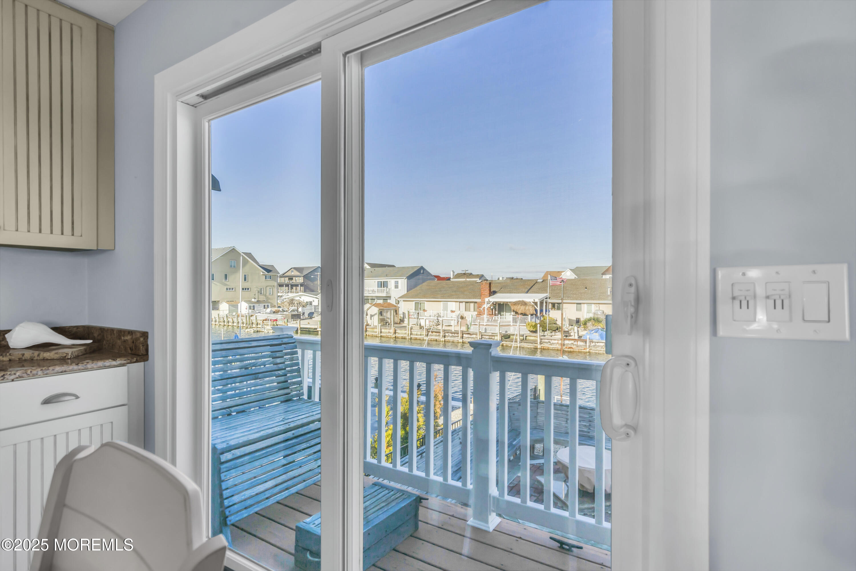 132 St Lawrence Boulevard Brick, NJ 08723 - Photo 17 of 55 a view of a bedroom with bed and balcony