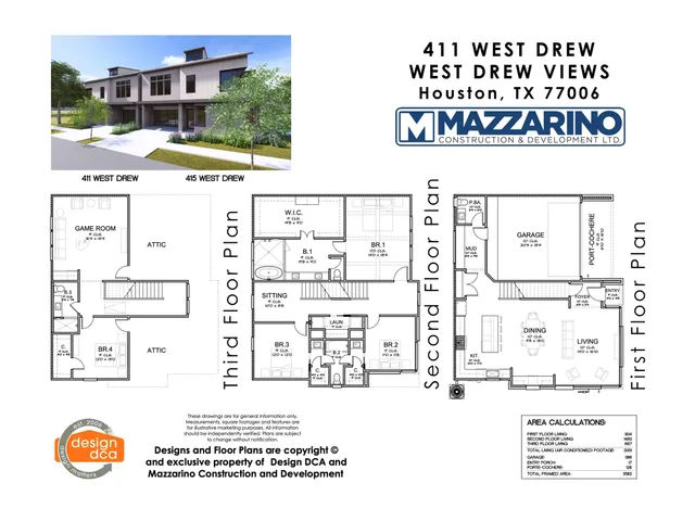 $989,900 | 411 West Drew Street, Houston, TX 77006