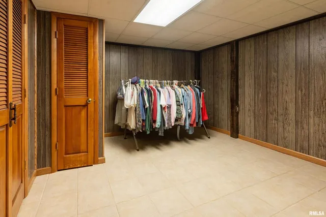 a view of storage and utility room
