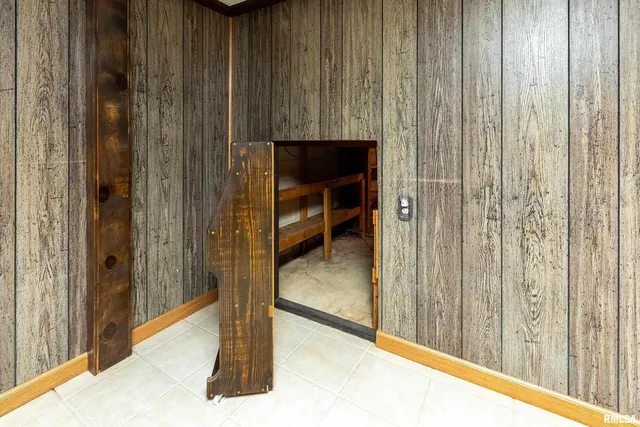 a view of a yard with an outdoor space