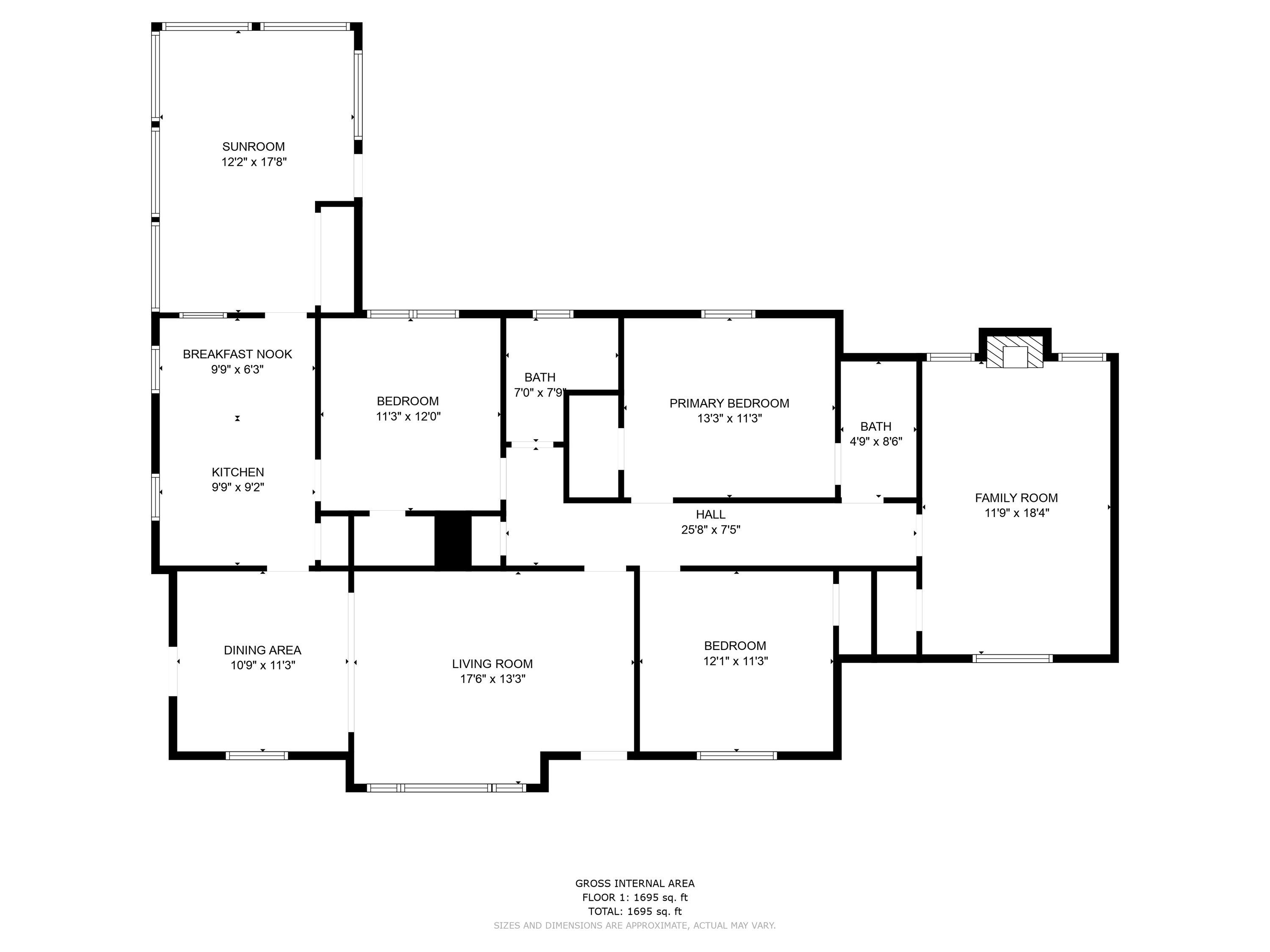 5285 Normandy Road Memphis, TN 38120 - Photo 7 of 7 a picture of floor plan
