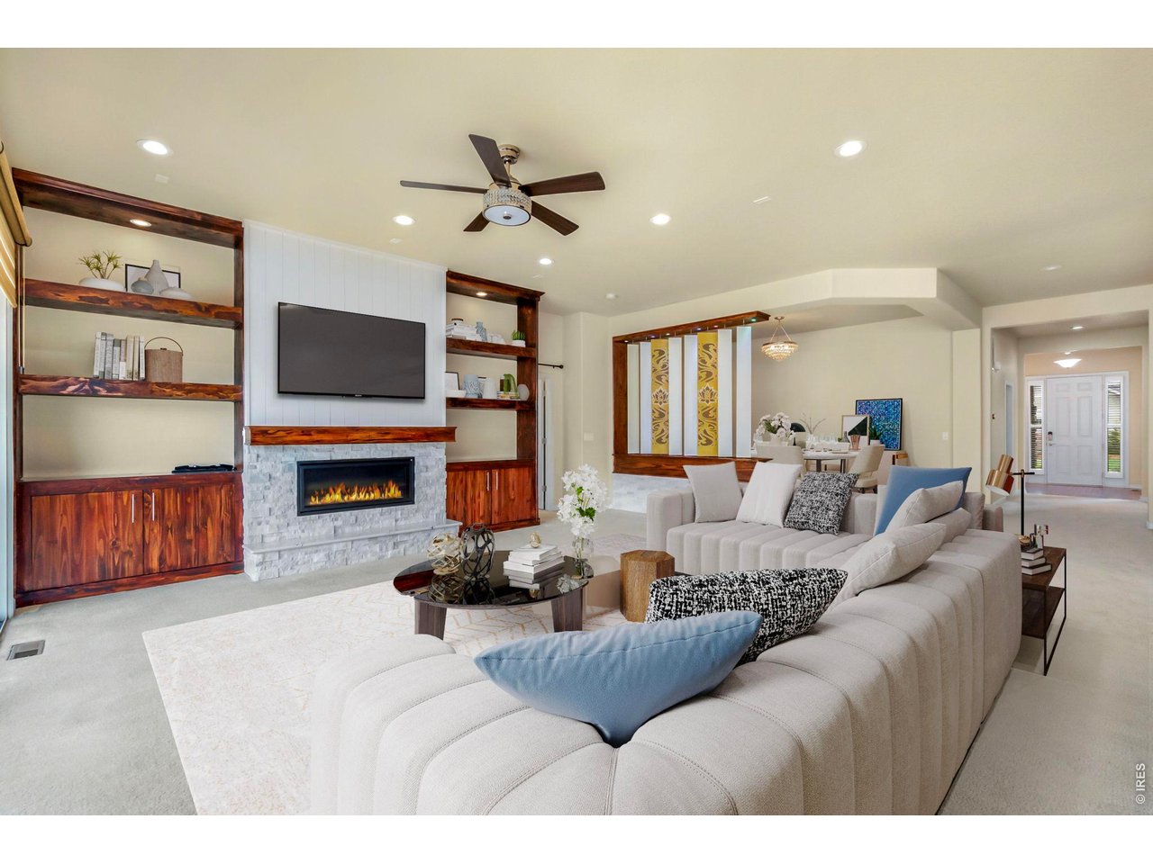 6202 Saker Court Fort Collins, CO 80528 - Photo 11 of 50 Virtually Staged Living Room