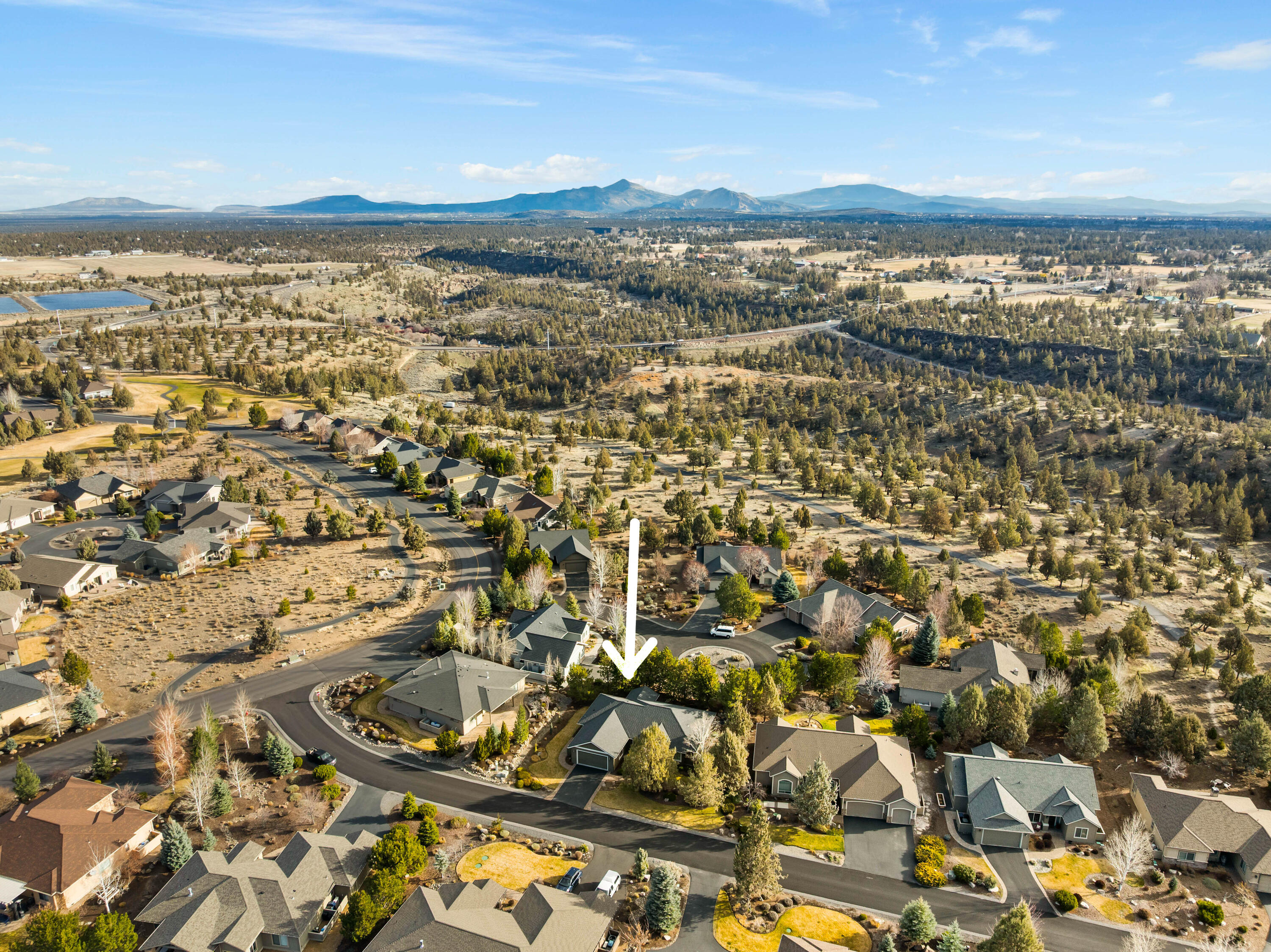 784 Ribbon Falls Road Redmond, OR 97756 - Photo 48 of 79 an aerial view of residential building and ocean