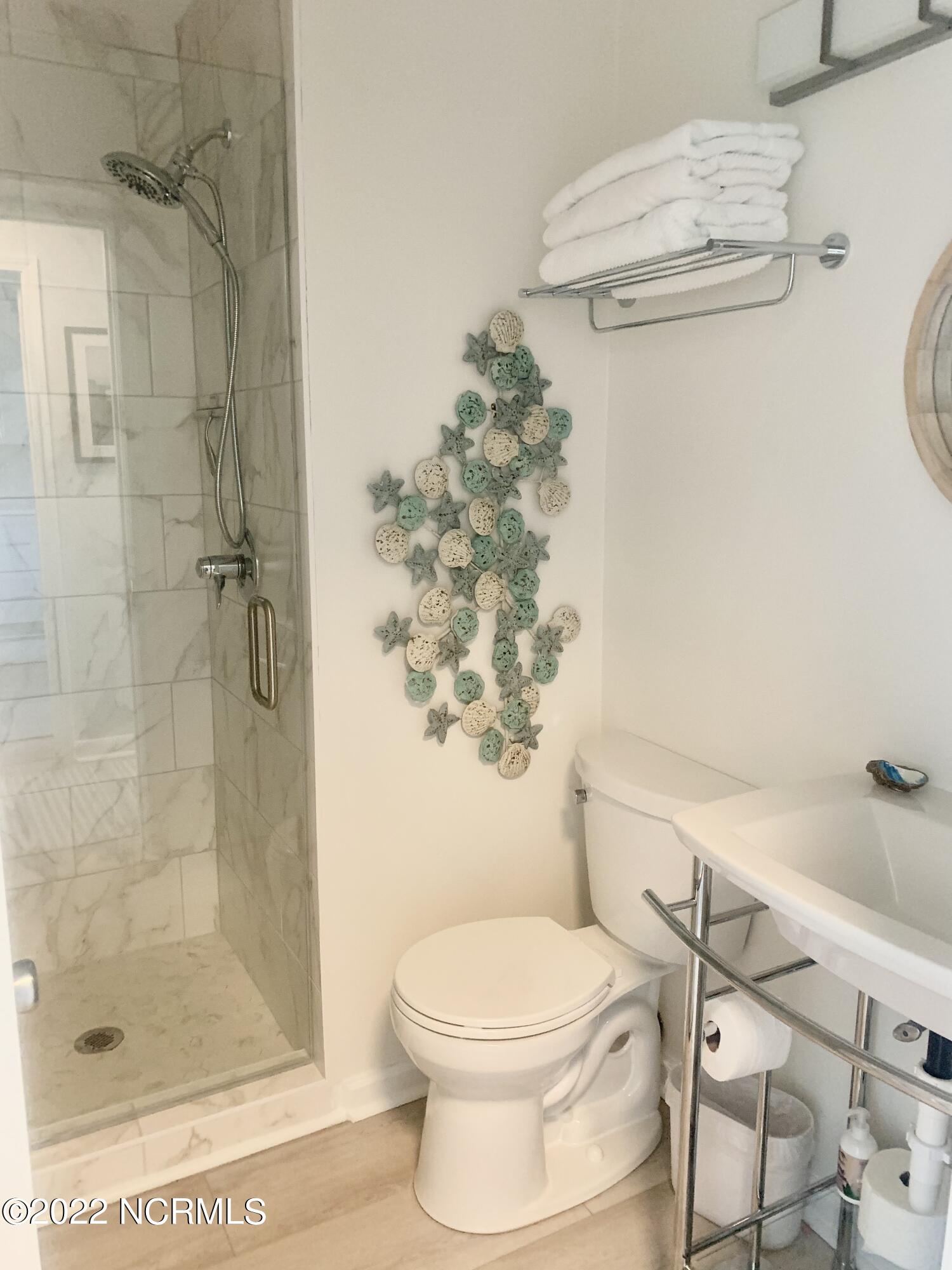 2008 East Fort Macon Road, Unit G 8 Atlantic Beach, NC 28512 - Photo 34 of 55 Hall Bathroom