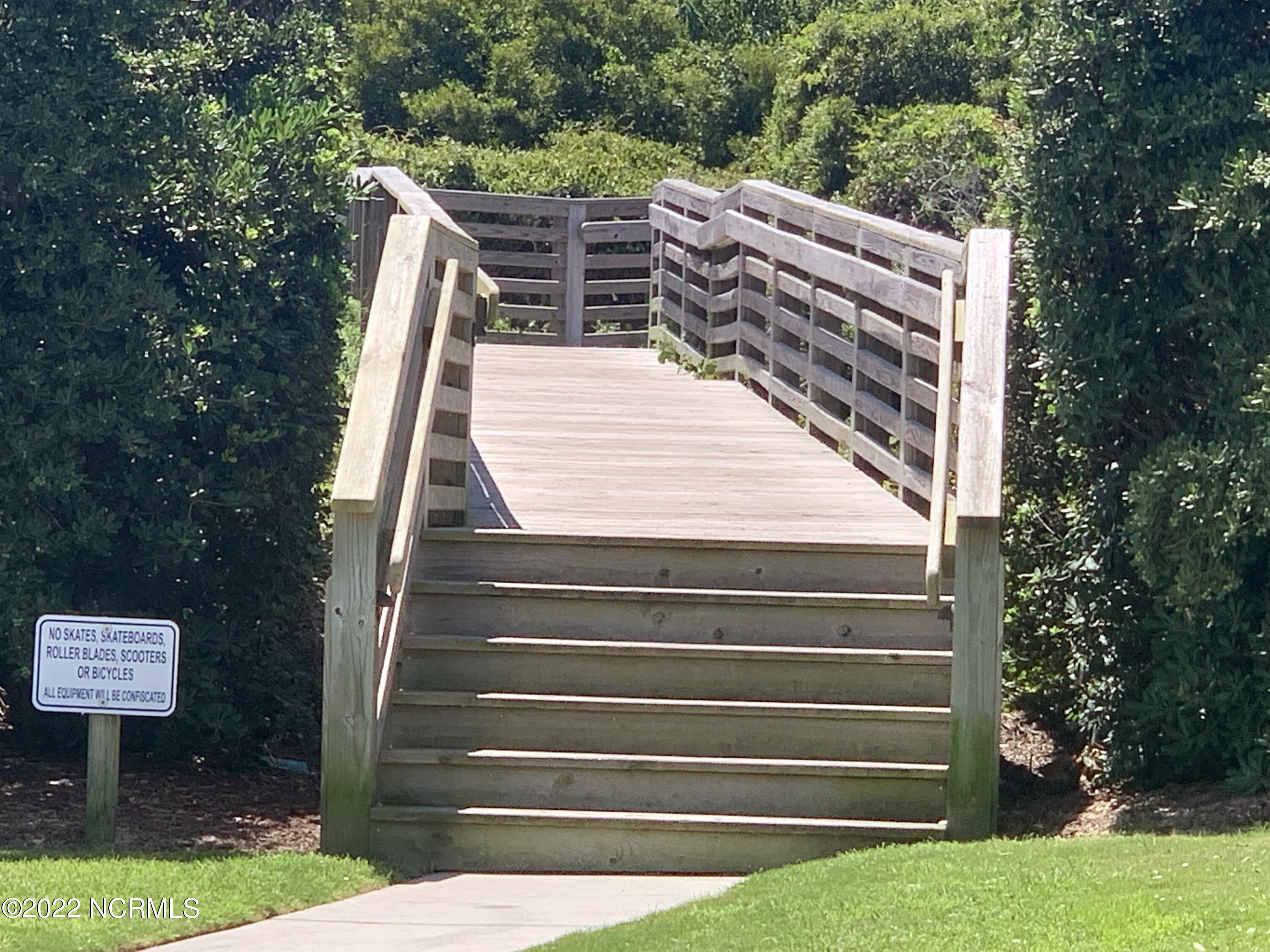 2008 East Fort Macon Road, Unit G 8 Atlantic Beach, NC 28512 - Photo 39 of 55 Entrance to Beach Walkway
