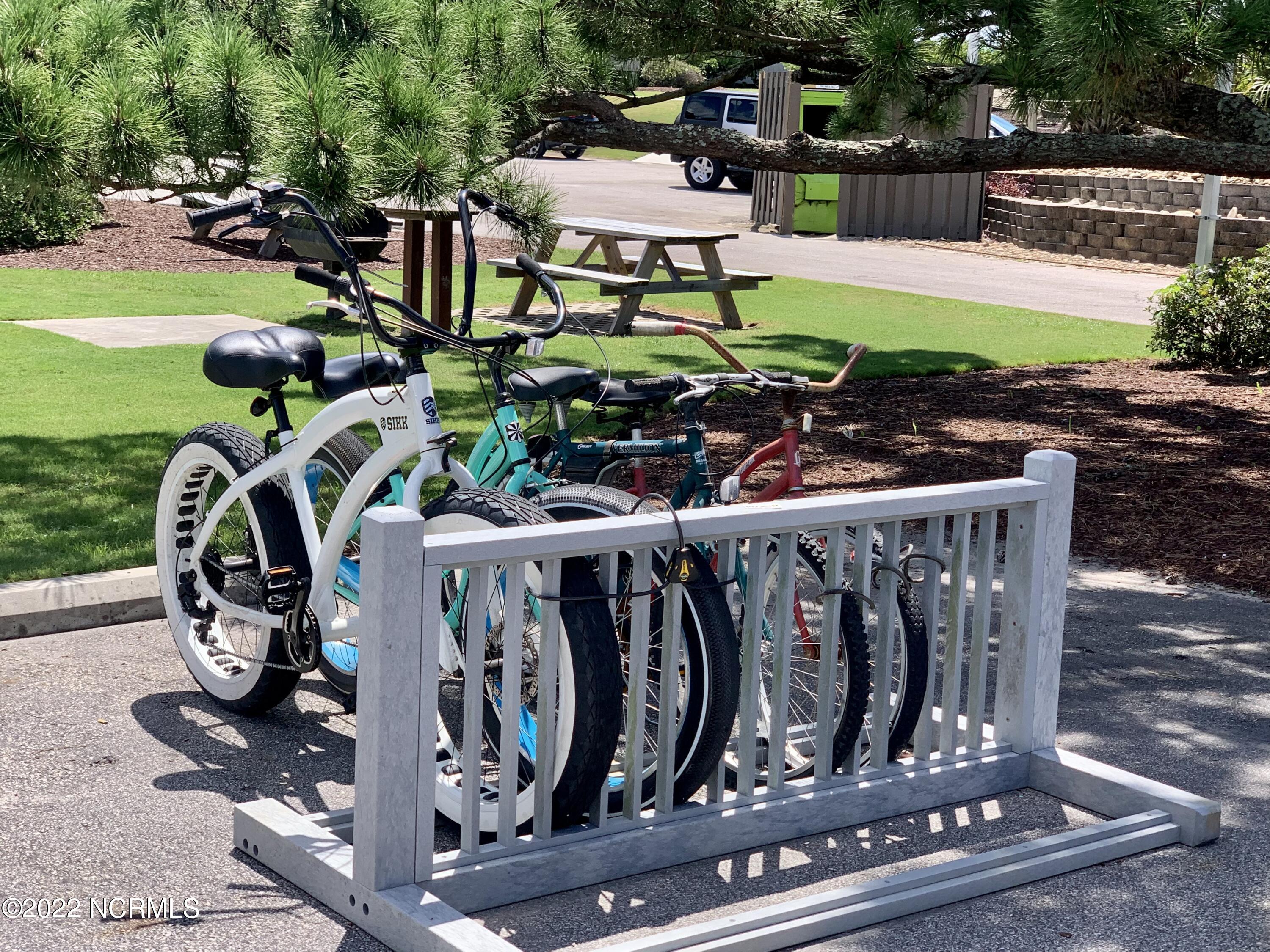 2008 East Fort Macon Road, Unit G 8 Atlantic Beach, NC 28512 - Photo 52 of 55 One of Several Bike Racks