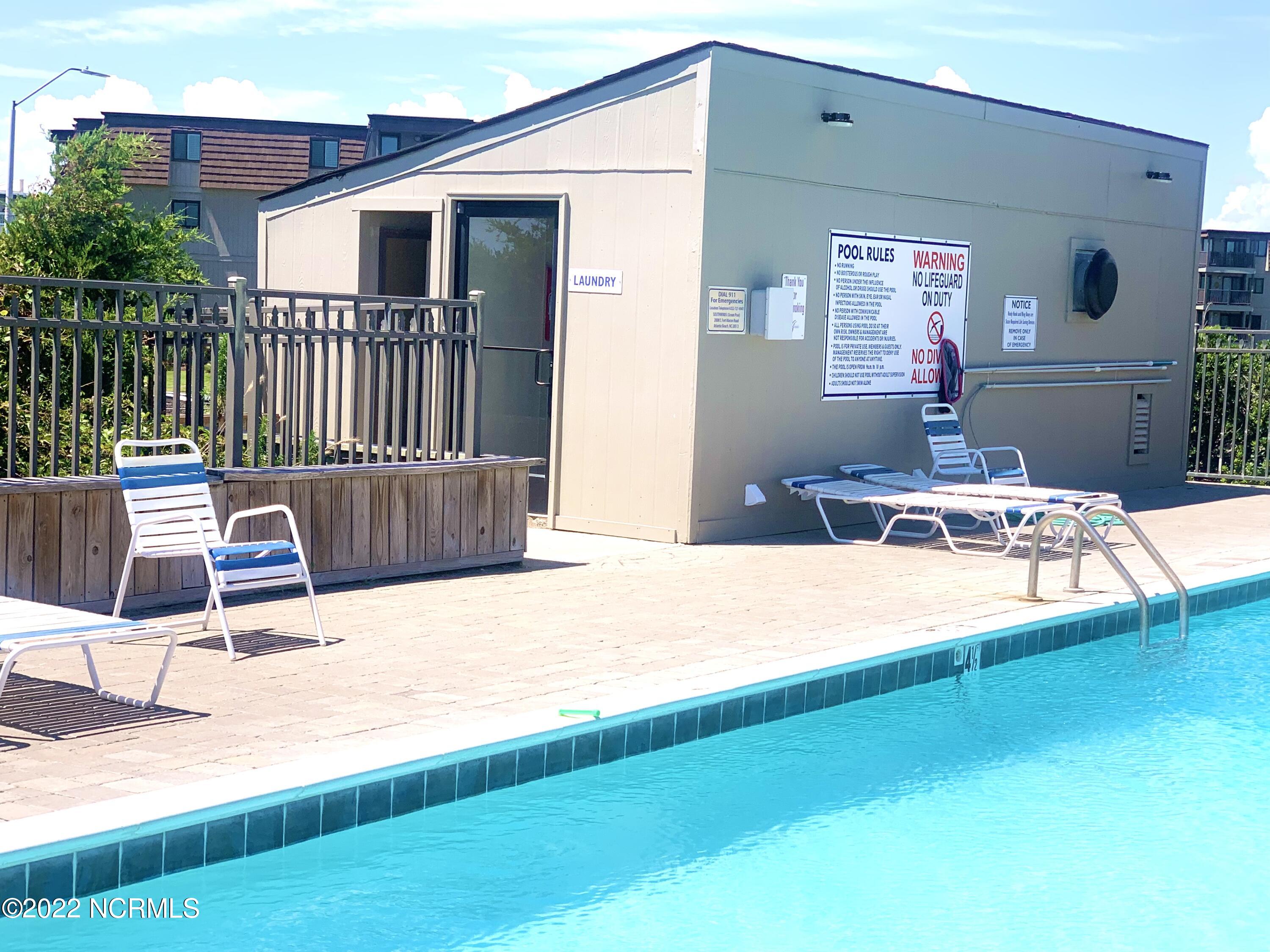 2008 East Fort Macon Road, Unit G 8 Atlantic Beach, NC 28512 - Photo 53 of 55 Laundry Area off of Pool