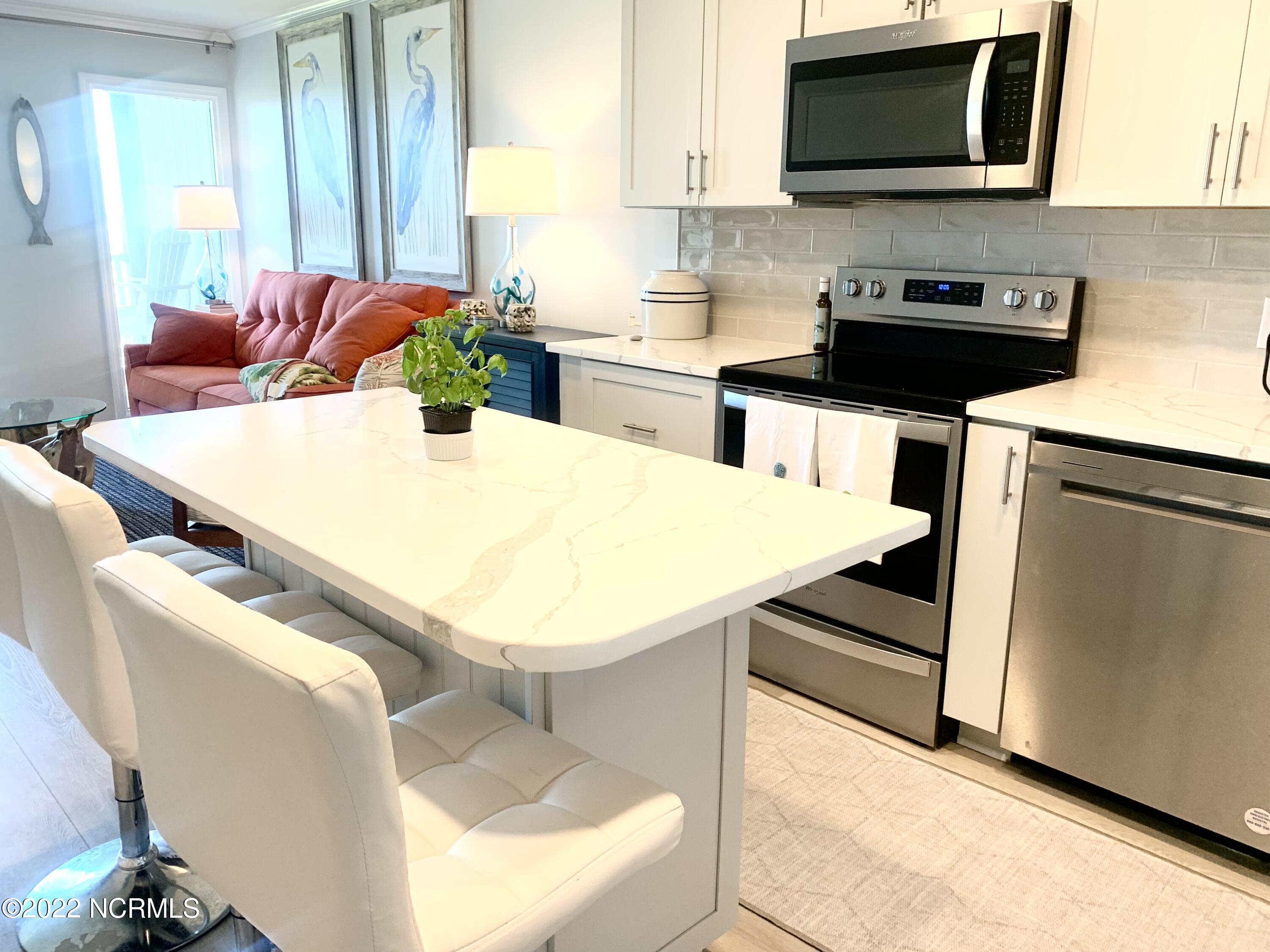 2008 East Fort Macon Road, Unit G 8 Atlantic Beach, NC 28512 - Photo 9 of 55 Quartz Top Island Cabinet