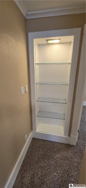 117 North 24th Street Olean City, NY 14760 - Photo 22 of 40 2nd Floor Hallway - Built-in Shelf