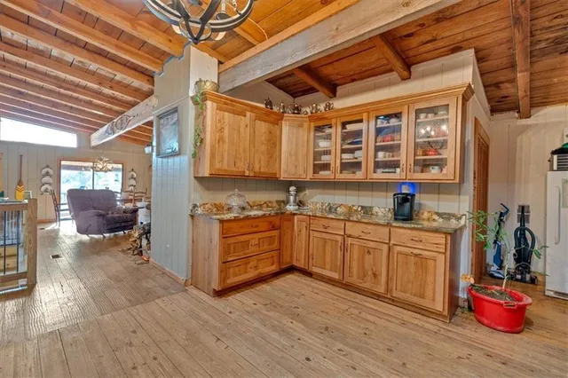 a view of outdoor space with seating