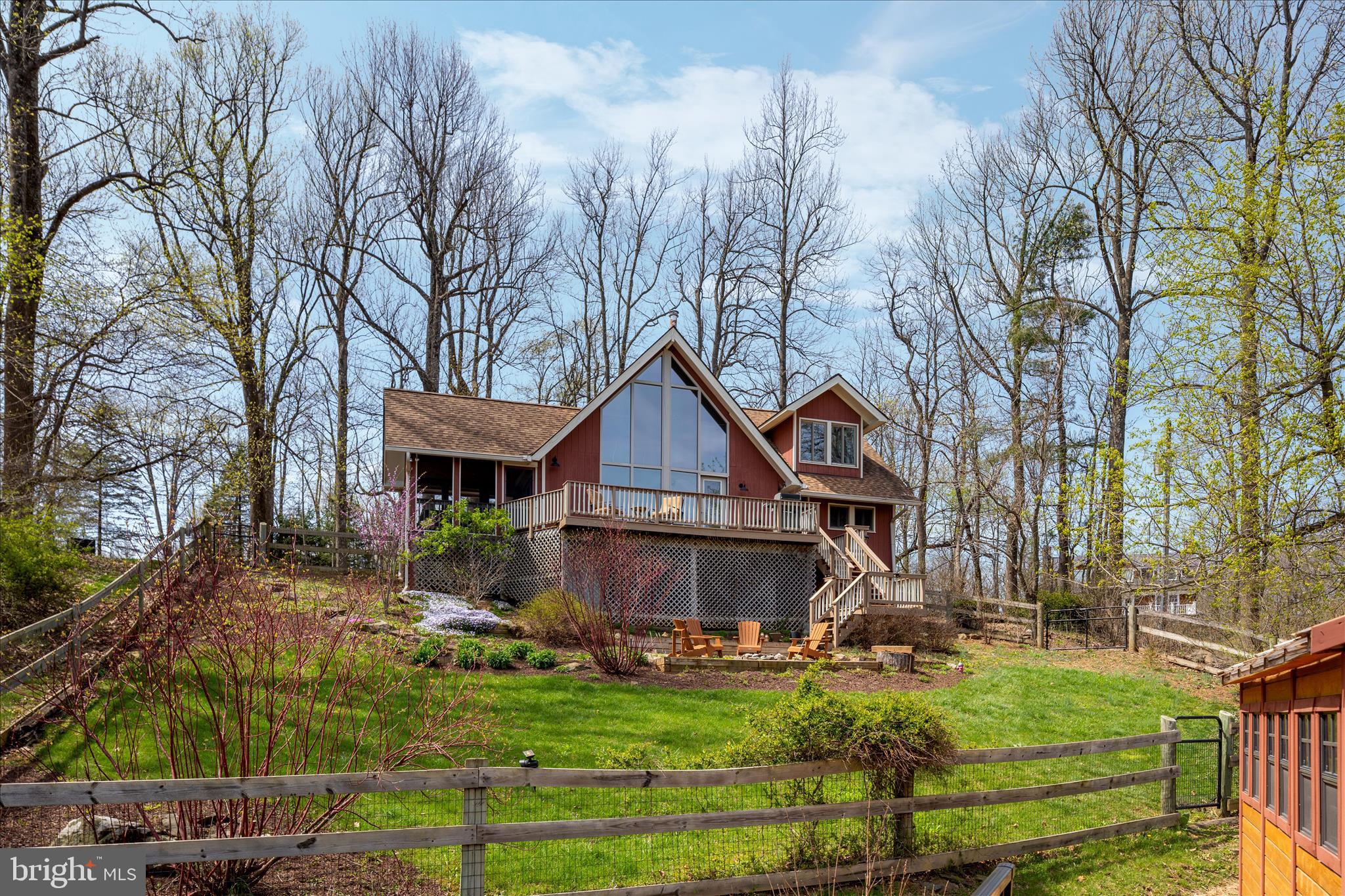 17352 Raven Rocks Road Round Hill, VA 20141 - Photo 24 of 47 a front view of a house with garden