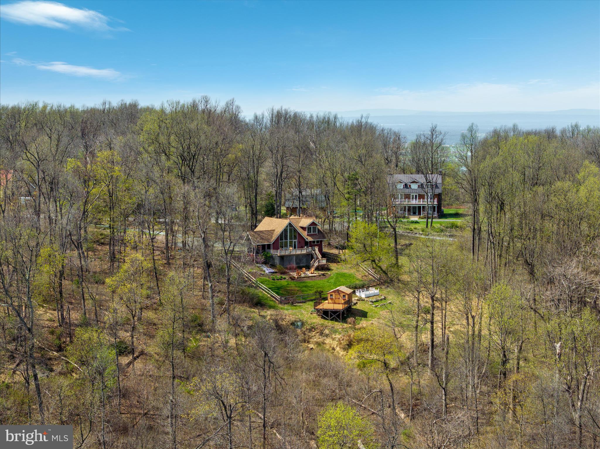 17352 Raven Rocks Road Round Hill, VA 20141 - Photo 35 of 47 a view of a town with mountains in the background