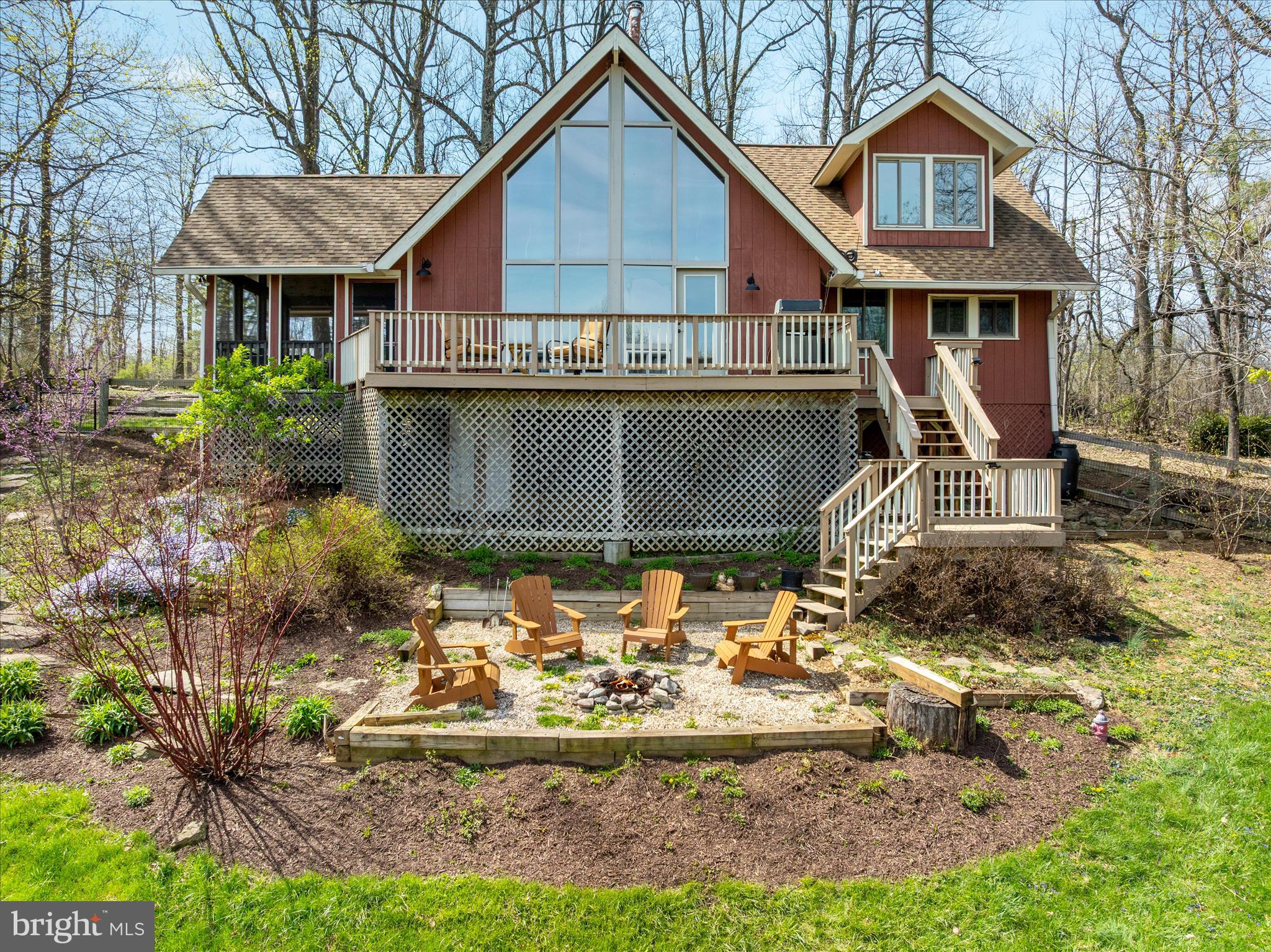 17352 Raven Rocks Road Round Hill, VA 20141 - Photo 41 of 47 a front view of a house with garden