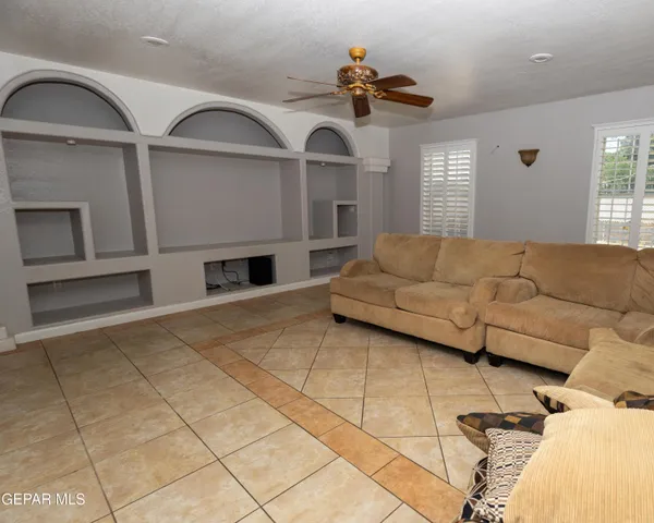 a living room with a couch