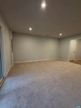 a view of empty room