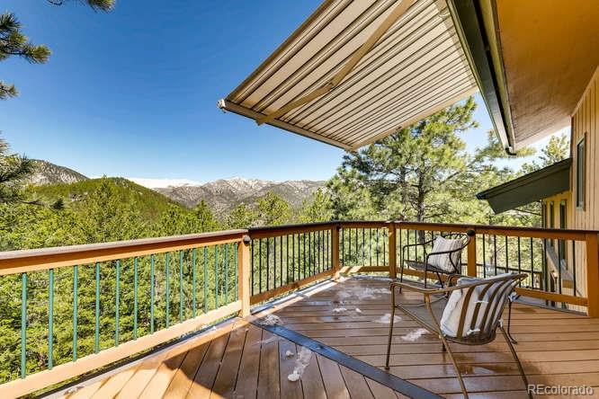 501 Peakview Road Boulder, CO 80302 - Photo 24 of 40 a view of balcony with furniture
