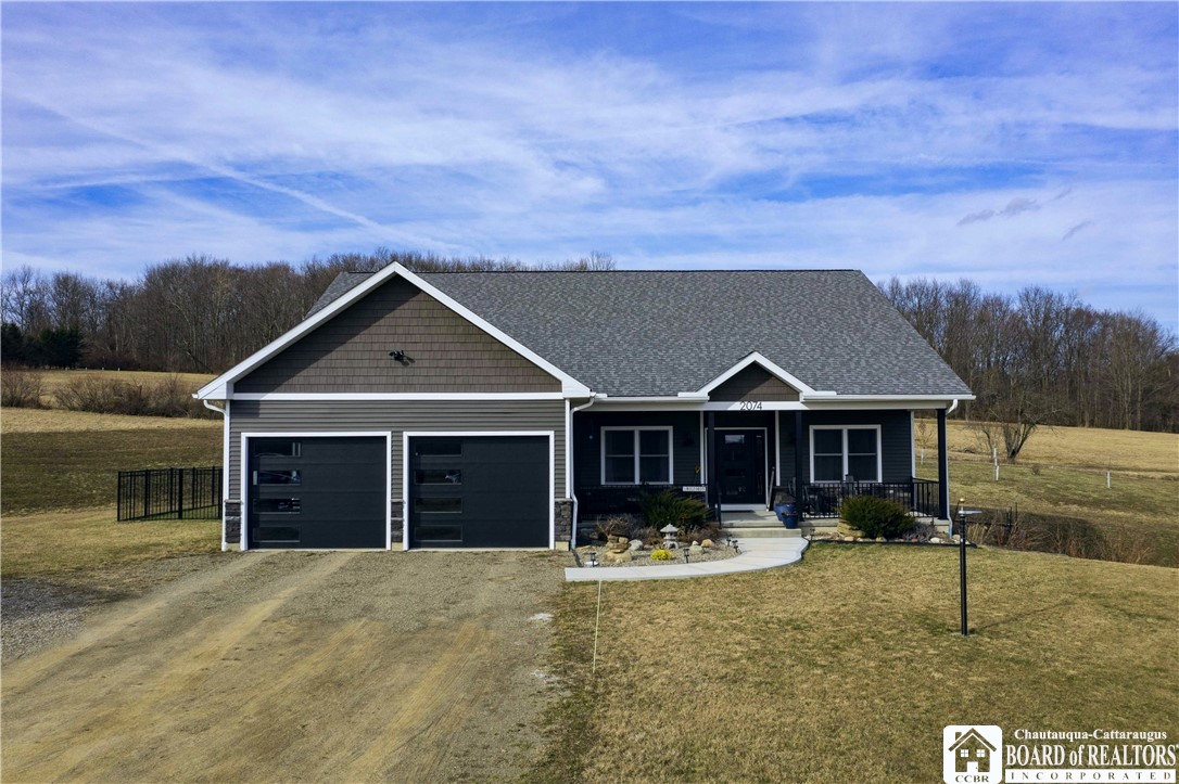 2074 Riverside Road Kiantone, NY 14701 - Photo 1 of 1 Welcome to this 2019 custom built home in the Town