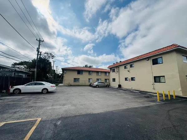 a view of a house with a patio