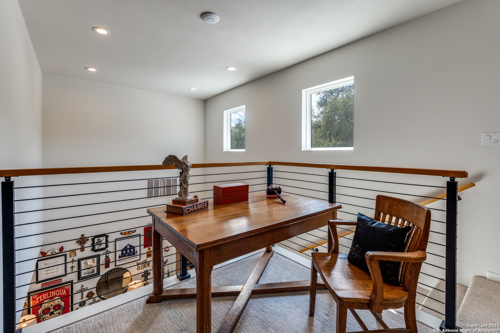 130 Saga Street Spring Branch, TX 78070 - Photo 24 of 49 a workspace with furniture and window