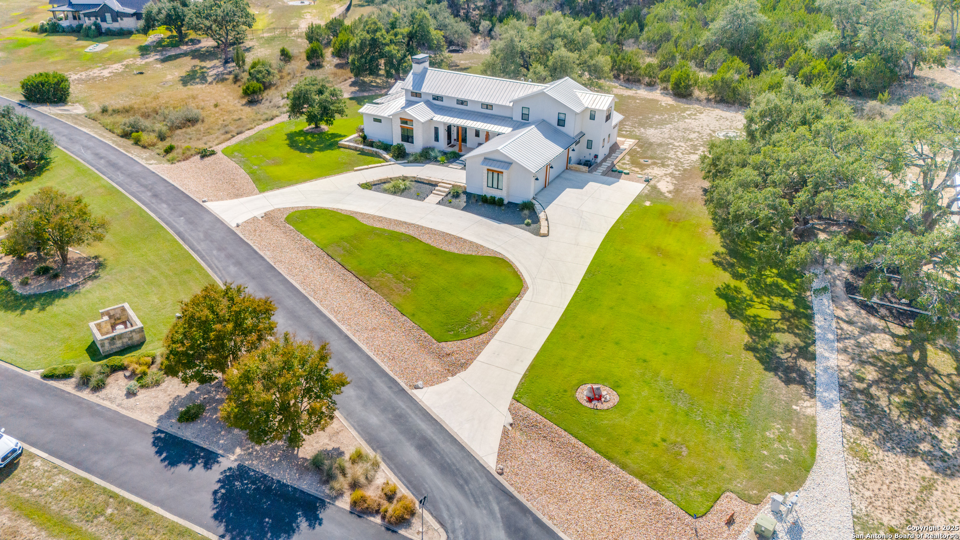 130 Saga Street Spring Branch, TX 78070 - Photo 5 of 49 an aerial view of a swimming pool