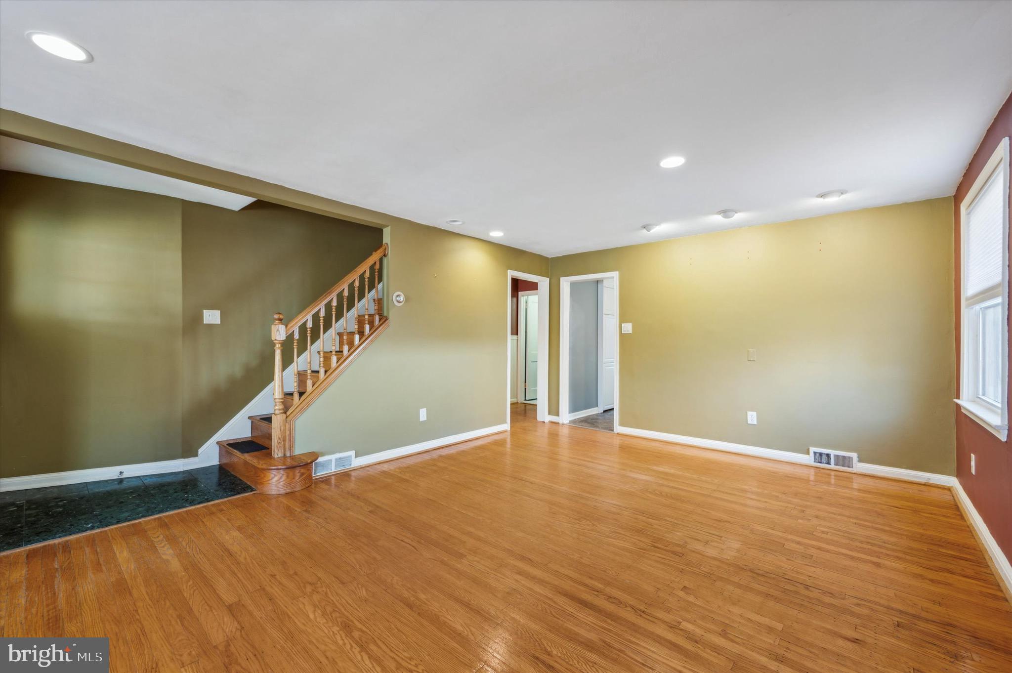 222 Fairhill Road Morton, PA 19070 - Photo 9 of 40 a view of an empty room with stairs