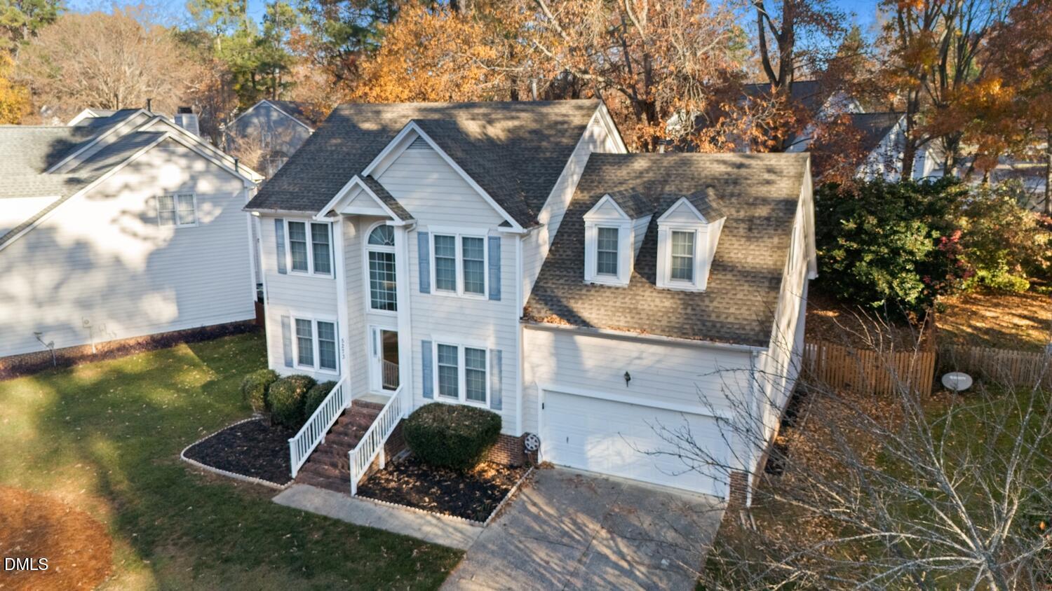 5273 Fairmead Circle Raleigh, NC 27613 - Photo 32 of 36 Front Aerial Right