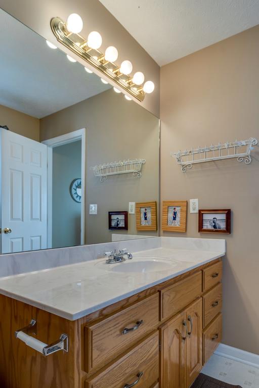 125 Crescent View Cutoff Road Pulaski, TN 38478 - Photo 18 of 30 a bathroom with a sink a vanity and a mirror
