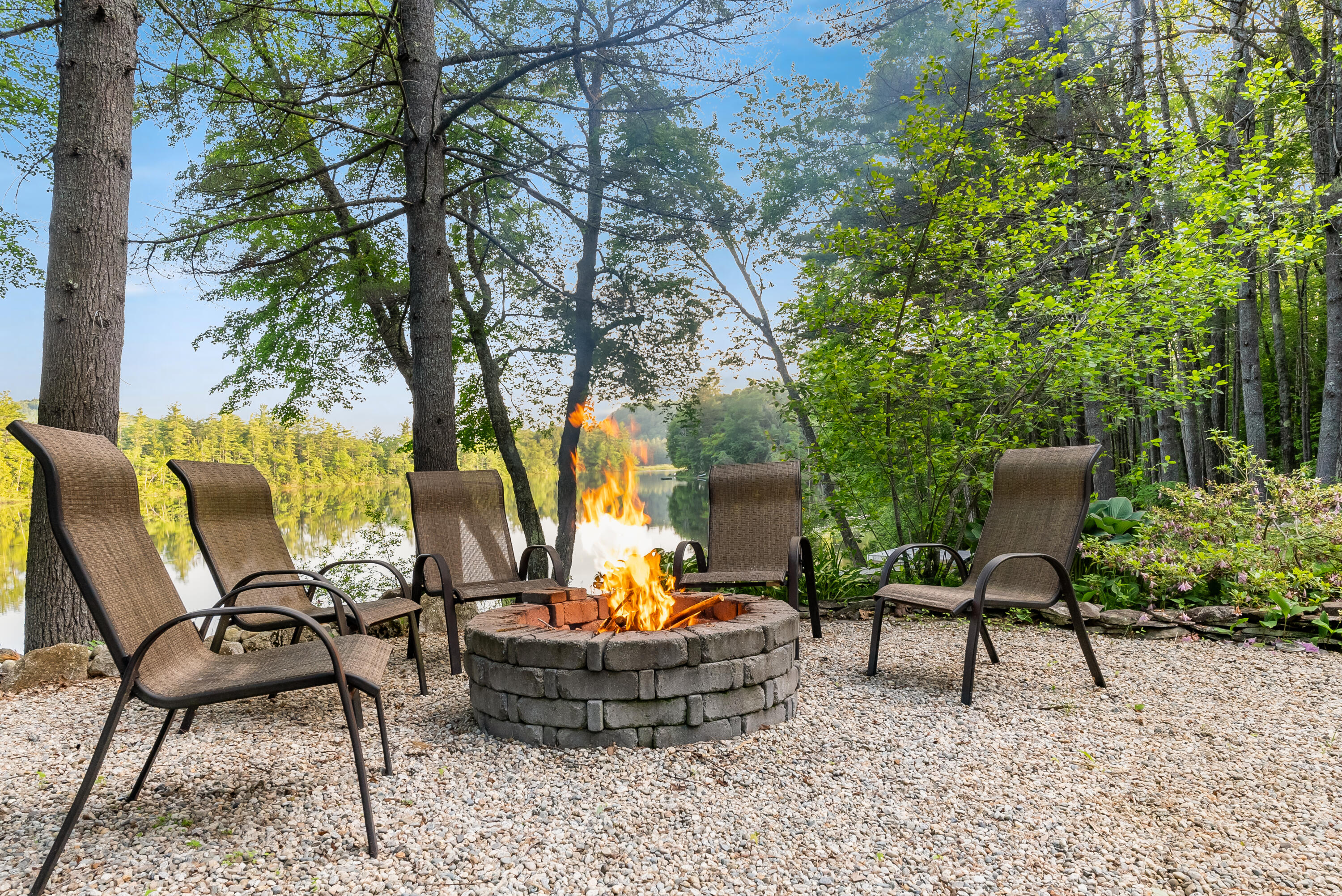 4 5 Kezar Ponds Road Waterford, ME 04088 - Photo 59 of 89 Fire Pit