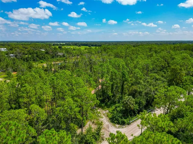 a view of yard with green space