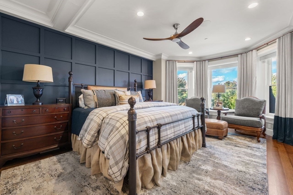 288 Commonwealth Avenue, Unit 3 Boston, MA 02115 - Photo 15 of 25 a bedroom with a bed and wooden floor