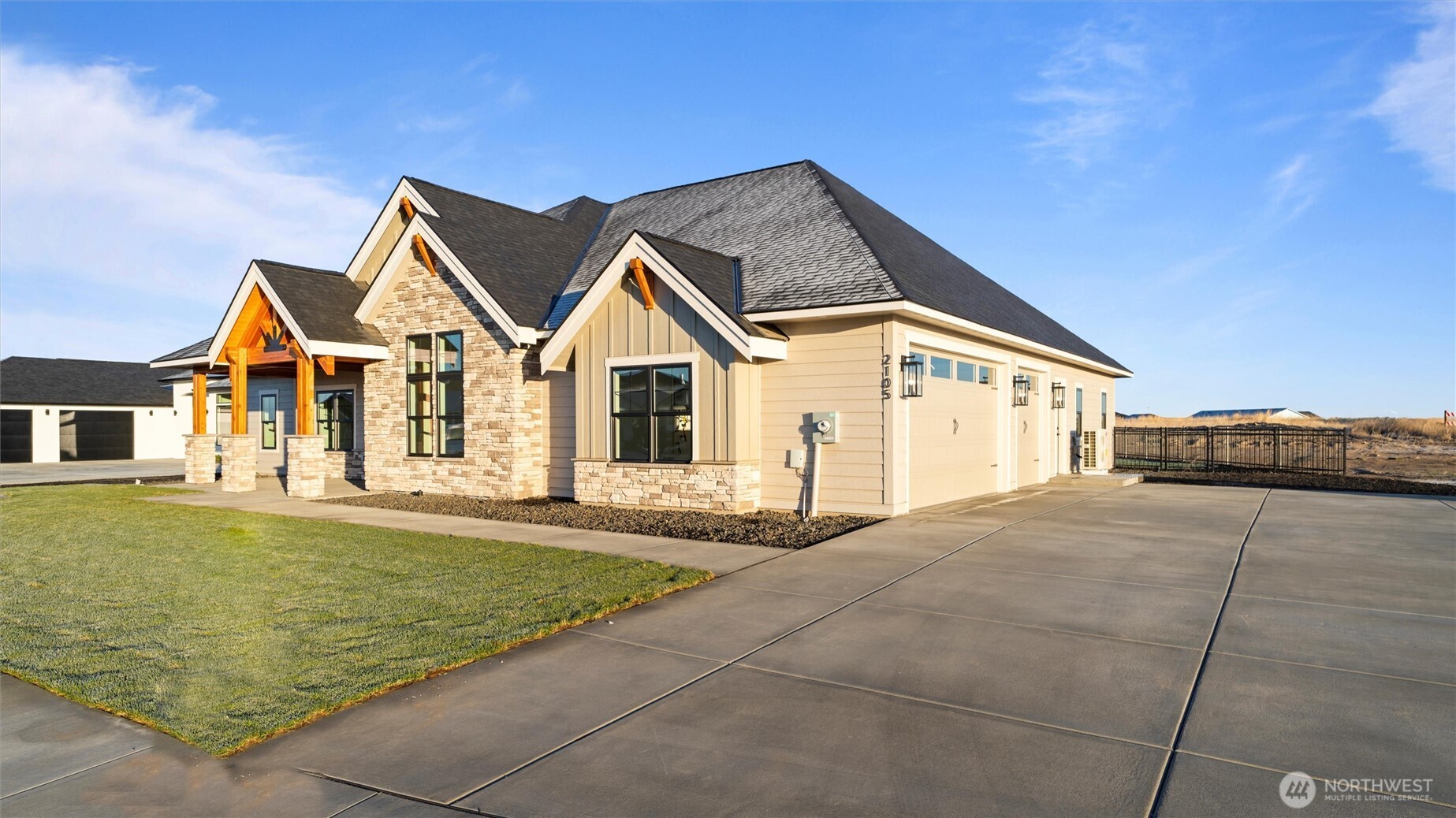 511 Southwest 12th Street College Place, WA 99324 - Photo 17 of 21 a front view of a house with a yard