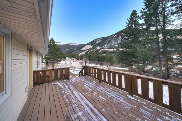 a view of balcony of a house