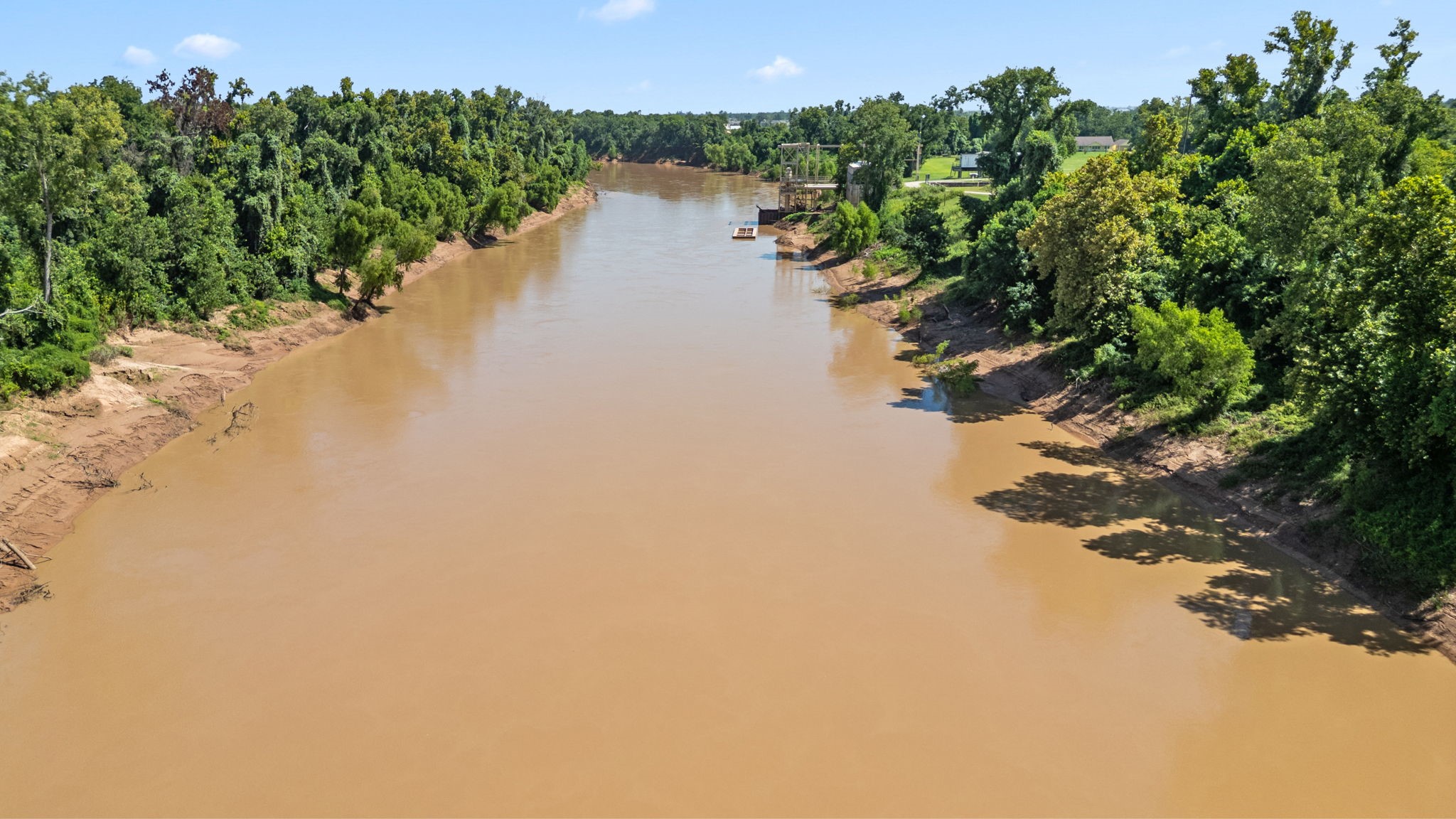 3505 Miller Road Rosharon, TX 77583 - Photo 10 of 15 a view of a lake with a mountain in the background